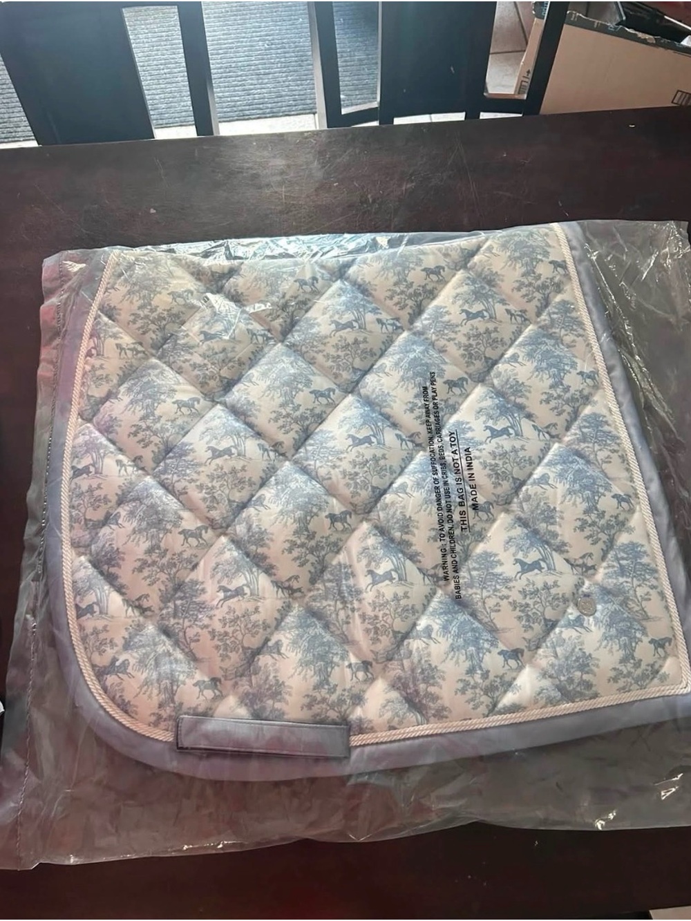 Brand new dapple bay full size dressage pad never used tags still on asking 85
